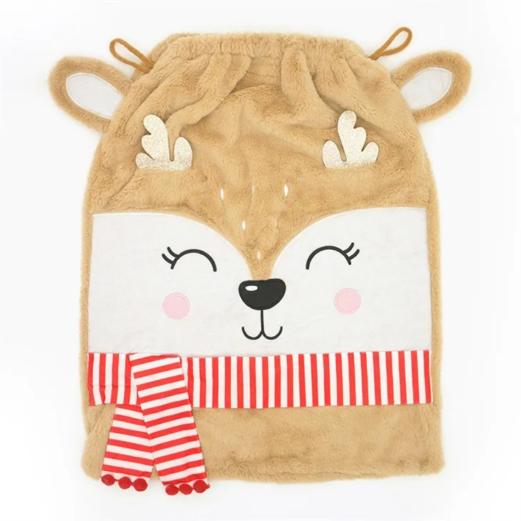 Delikatne božićne čarape sa životinjama