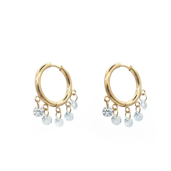 Zlatne fine minđuše